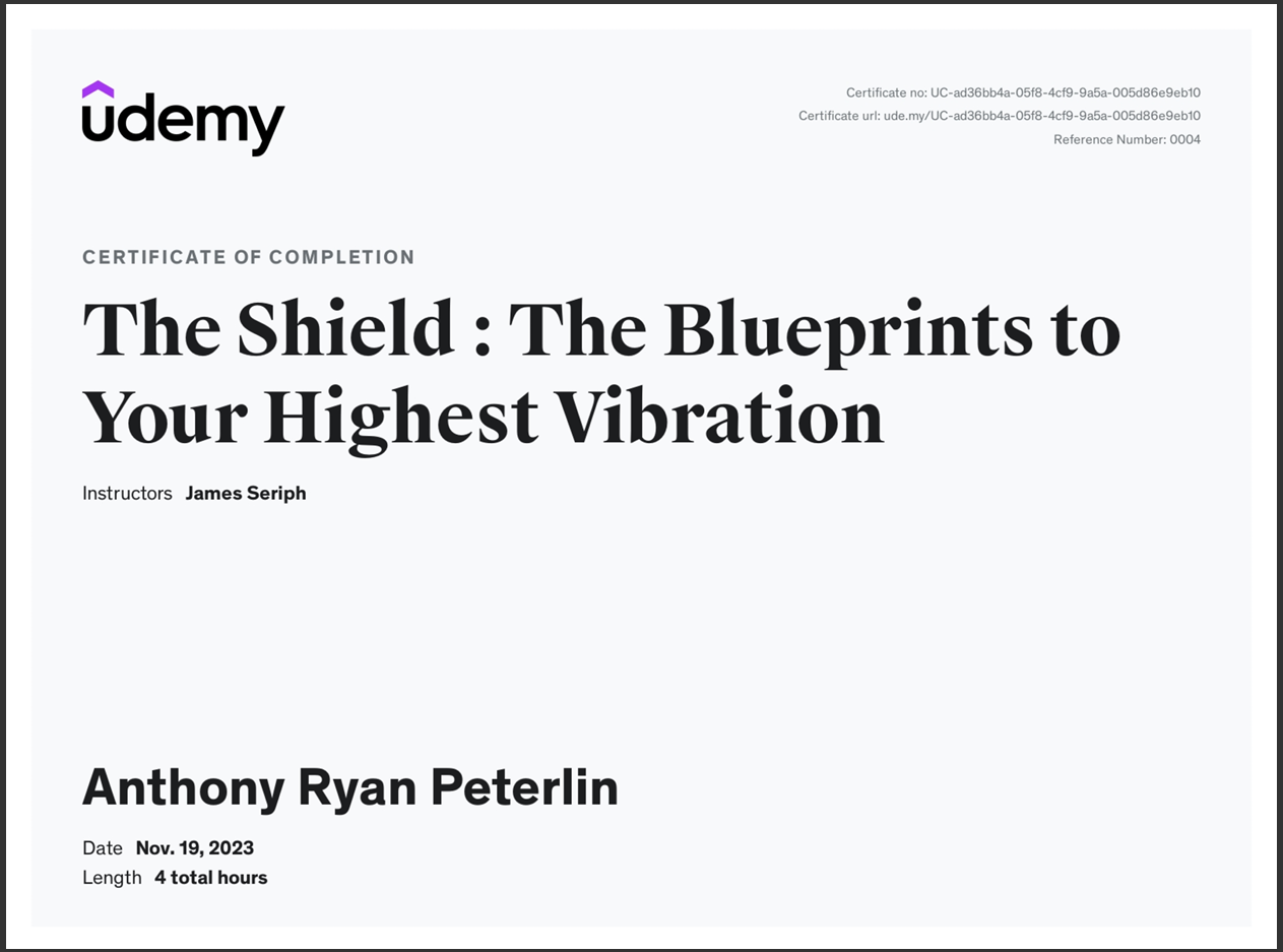 The Shield: Highest Vibration
